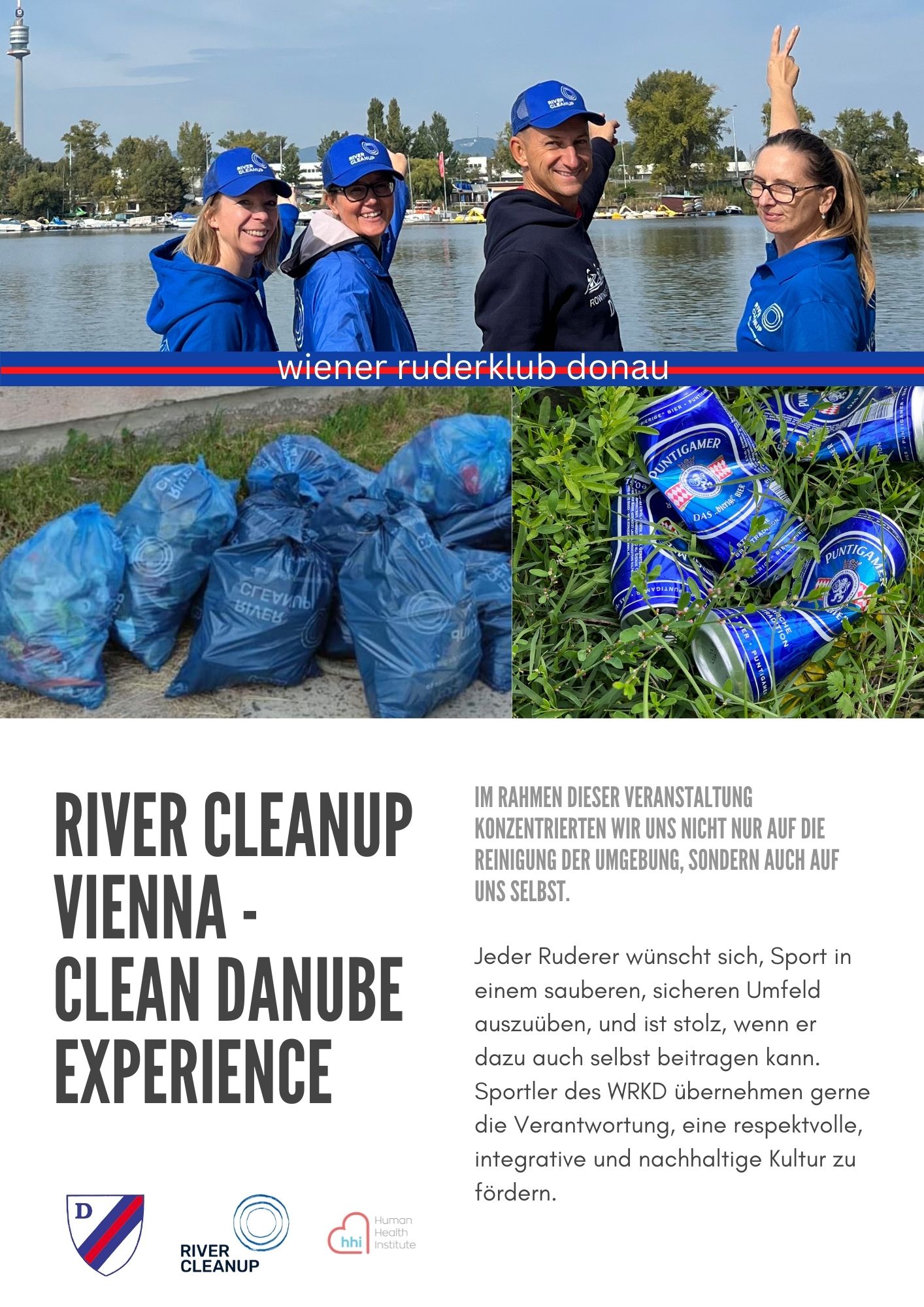 river cleanup vienna